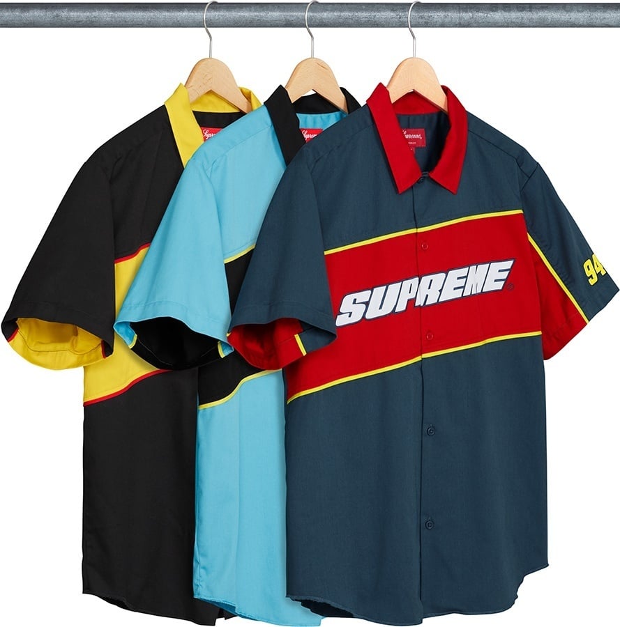 Color Blocked Work Shirt